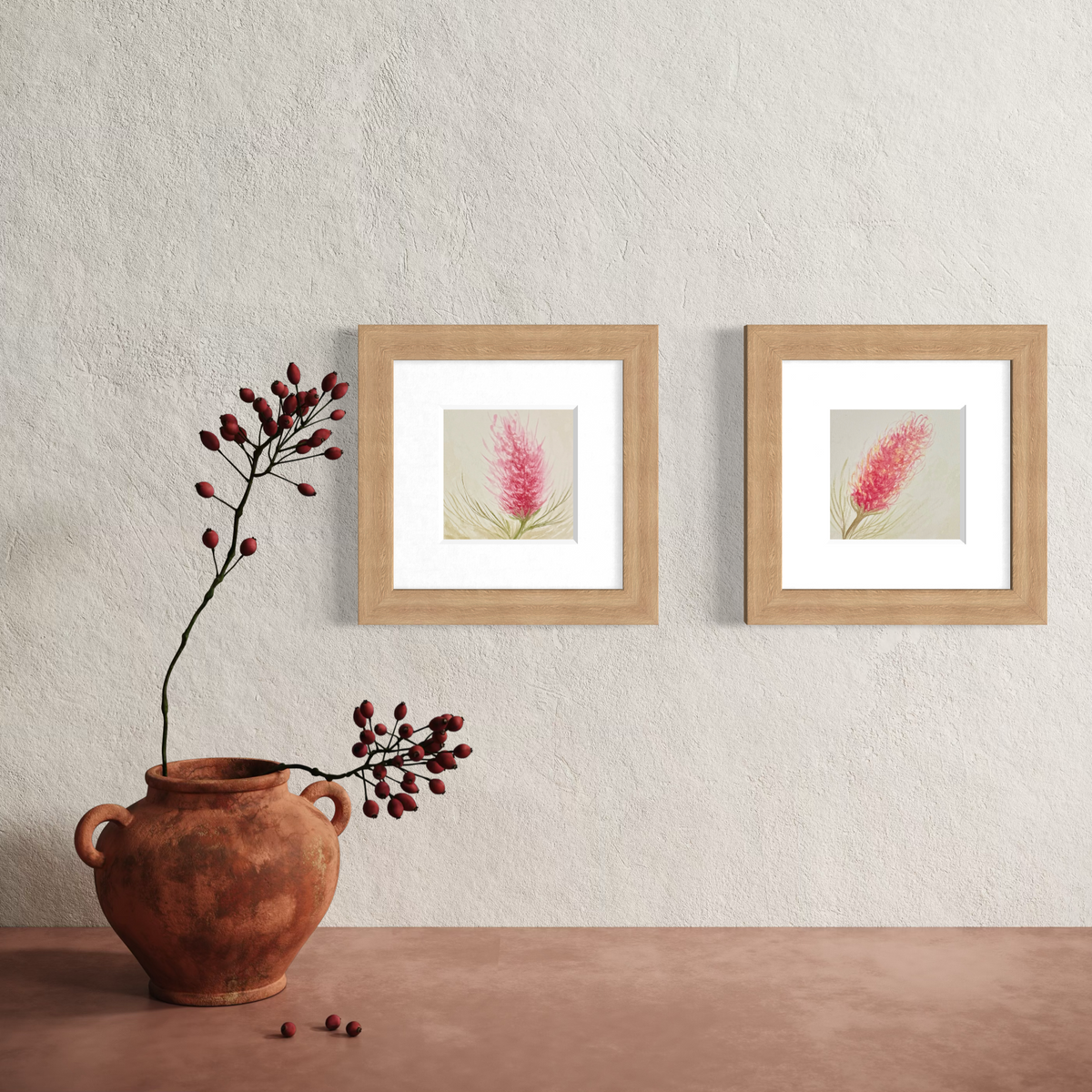 Grevillea Study 1 & 2